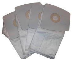 Eureka MM HEPA Cloth Vacuum Bag 60297A Fits Eureka Mighty Mite 3670 and 3680 Series Canisters (4 Bags) By Vacow...