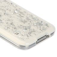 Galaxy S5 Neo Case,Galaxy S5 Case,ikasus Ultra Thin Clear Crystal Bling Shiny Giltter Rhinestone Clear Rubber... N35