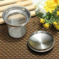 Glass Stainless Steel Loose Tea Leaf Teapot With Infuser 750ml/500ml. N2