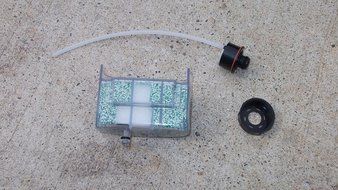 Bissell OEM Steam Mop Water Filter, Cap and Insert Kit P/N 160-3247 N3