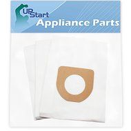 6 Replacement Hoover 43655111 Vacuum Bags - Compatible Hoover 4010100Z, Type Z HEPA Vacuum Bags (2-Pack, 3 Bags...