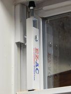 EZ-AC Air-Conditioner Security Window Lock Wedge (Made in the U.S.A.) Extends 7 1/2"-14" N4