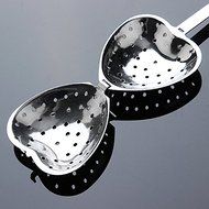 &quot;Stainless Steel Heart-Shaped Tea Infuser Strainer Filter Spoon&quot; shopping
