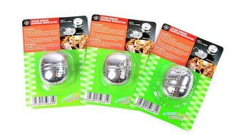 Rainbow Love Stainless Steel Tea Ball Infuser Strainer,Set of 2