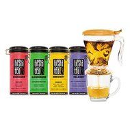 Tie 60001 Loose Leaf Tea Starter Kit, Assorted - 4 oz. Tin