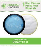 Dyson Washable Pre-Filter &amp; Non-Washable Post-Motor HEPA Filter Fits ALL Dyson DC-17 Vacuum Cleaner Models; Compare... N3