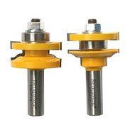 Kempston 409471 Matched Rail and Stile Set, Roman Ogee, 1/2-Inch Shank, 1-5/8-Inch Cutting Diameter, 1-Inch Cutting...