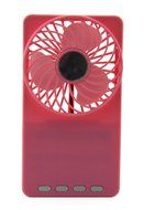 Happy-top&reg; 3 Speeds Portable Mini USB Desktop Fan Rechargeable Emergency Power Bank Ultra-thin Summer Fan Handheld... N25