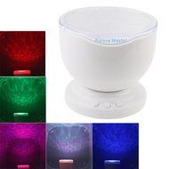 Aibrou 7 Color Aurora Master Ocean Relax Projector Pot Music Input,ocean Light,ocean Lamp,music Projection