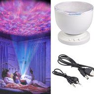 Aibrou 7 Color Aurora Master Ocean Relax Projector Pot Music Input,ocean Light,ocean Lamp,music Projection N2