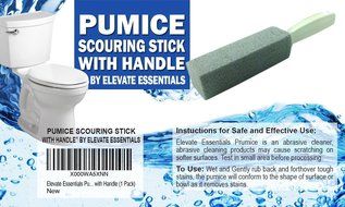 Ashiny Kitchen Cleaning Stone Pumice Stone BBQ Grill Cleaning Stone Toilet Bowl Cleaner Bathroom Surfaces Scouring... N7