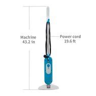 Kazoo Microfiber Steam Pocket Mop, 1000W/450ml, Blue N4