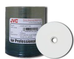 JVC/Taiyo Yuden CD-R White Thermal Printable for Rimage Everest