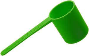 Arcway Industries The Perfect Scoop Coffee Scoop - with Easy Directions, Fresh Green