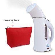 Portable Fabric Steam Cleaner Mini Travel Garment Steamer with Zipper Waterproof Travel Pouch N5