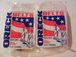 Oreck Belt, Oreck Upright Flat (Pack of 3)