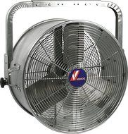 Venco Products 18" Commercial Ceiling-Mounted Non-Oscillating Air Circulator - 7AN94