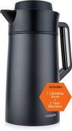 Thermal Coffee Carafe 51oz by Cozyna, Milk and Creamer Carafe, Stainless Steel, 1.5L