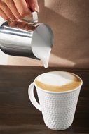 Mr. Coffee Premium Self Tamping Espresso with Milk Frother, ECMPT1000 N2