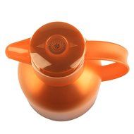 Emsa Samba Quick Press Insulated Server, 34-Ounce, Translucent Orange N2