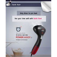 [Haan] Steam Iron HI-400BL Power Handy Light Weight Travel Garment Iron 220W N3