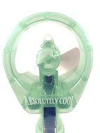 New Absolutely Cool Green Portable Misting Fan Handheld Battery Operated &hellip; N7