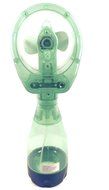 New Absolutely Cool Green Portable Misting Fan Handheld Battery Operated &hellip; N8