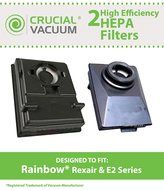 2 Rainbow Rexair E2 Series Washable &amp; Reusable Exhaust HEPA Filter; Compare to Part# R12179 and R12647B; Designed... N2