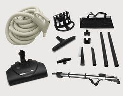 Wessel-Werk The Villa Collection 35ft Direct Connect Central Vacuum Tool Kit