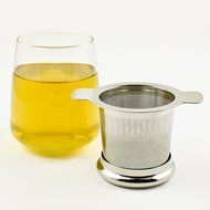 Zoie + Chloe Extra Fine Stainless Steel Tea Infuser - Brew-in-Mug Loose Leaf Mesh Strainer Filter N2