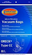 Oreck Vacuum Cleaner Bags To Fit Style 713 Or Type CC Upright Models 8 Bags N2