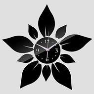 EverTrust(TM) promotion new limited Acrylic wall clocks 3d home decor modern design luxury mirror clock sticker... N2