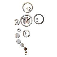 EverTrust(TM) Promotion vintage wall clock hot mirror art clocks 3d home decoration modern design watch stickers... N4
