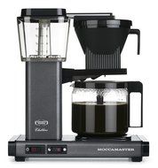 Moccamaster KBG 741 10-Cup Coffee Brewer with Glass Carafe, Polished Silver