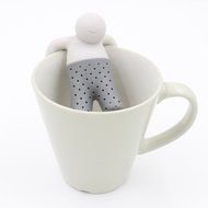 OUMOSI Kitchen And Ms. Tea Infuser - Super Cute Silicone Loose Leaf Herbal Tea Strainer For Large Mug Cup - Easy... N2