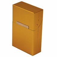 Bleiou 2pcs/lot Cigarette Case Aluminum Metal Cigar Cigarette Box Holder Tobacco Storage Case Pouch 20pcs Cigarettes... N4