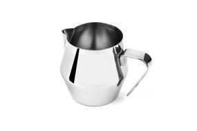 RSVP Espresso Stainless Steel Frothing and Steaming Pitcher, 10 Ounce