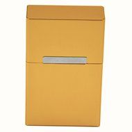 Bleiou 2pcs/lot Cigarette Case Aluminum Metal Cigar Cigarette Box Holder Tobacco Storage Case Pouch 20pcs Cigarettes... N5