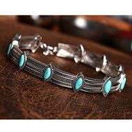 Chic Boho Ethnic Retro Style Collar Choker Necklace Statement Bohemian Turquoise N4