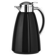 Emsa Campo Stainless Steel Thermal Carafe with Glass Liner, 34 oz, Black N2