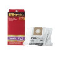 3M Filtrete Hoover Type Y and Type Z Vacuum Bag, 2 Pack N2