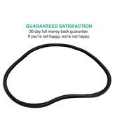 Crucial Mirro Pressure Cooker Gasket Seal for S-9892, 4 6 8 QT Models, Black N4