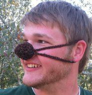 Aunt Marty's Original Nose Warmer - Brown Tweed