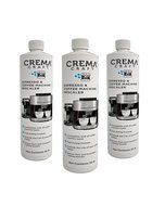 Descaling Solution (3 Pack) for Espresso and Coffee Machines, Keurig, Delonghi, Nespresso, Compatible with All...