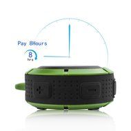 Bluetooth 4.0 Speaker Portable IP67 Waterproof Wireless Speaker with 8 Hours Playtime for Outdoors Sports or Shower... N12