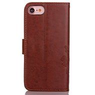 iPhone 7 Case, iPhone 7 Wallet Case,PHEZEN Beauty Flower Girl Cat Design PU Leather Wallet Case Stand Flip Case... N12