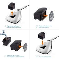 Housmile Anti-Dust Mites UV Vacuum Cleaner with Advanced HEPA Filtration and Double Powerful Suctions Eliminates... N4