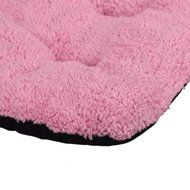 Kingfansion Dog Blanket Pet Cushion Dog Cat Bed Soft Warm Sleep Mat (Blue) N9