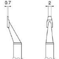 Hakko Fm-2022 Hot Tweezer Tip T8-1004 by Hakko