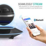Levitating Bluetooth Speaker, ZVOLTZ Portable Floating Wireless Speaker with Bluetooth 4.0, 360 Degree Rotation... N7